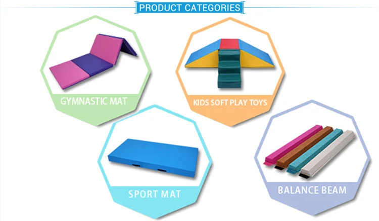 Factory Wholesale Indoor Tumbling Mat Gym Mat Gymnastics Mat for Kid 111