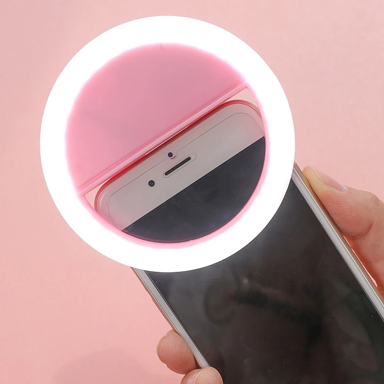 

Rechargeable Mini Led Phone Selfie Ring Light