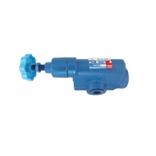 

YF-B20H series hydraulic manual overflow valve, Blue