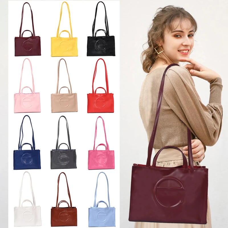 

High Capacity PU Leather Tote Purses And Handbags Women Shoulder Bag Crossbody