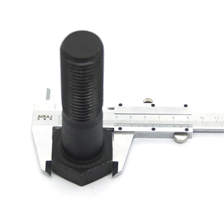 
Carbon steel hex head bolt DIN933/931 high strength Grade 8.8 black oxide 