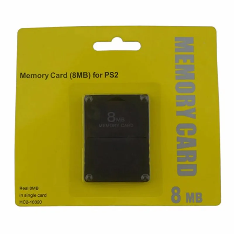 

Extended Card Save Game Data Stick Module Cards High Speed 8m Memory Card For Sony PlayStation 2 PS2, Black