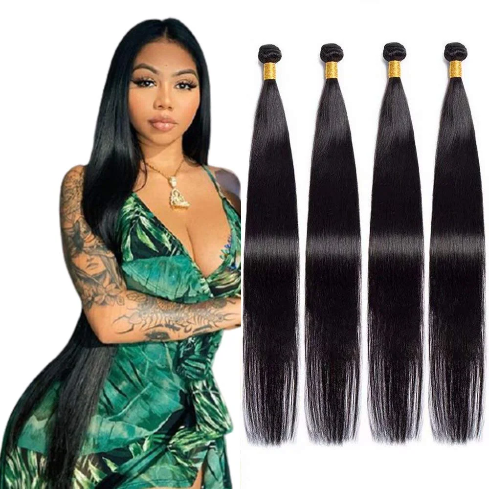 

RTS High quality 10A 12A virgin human natural weave bundles vendors, wholesale Brazilian human hair cuticle aligned extensions