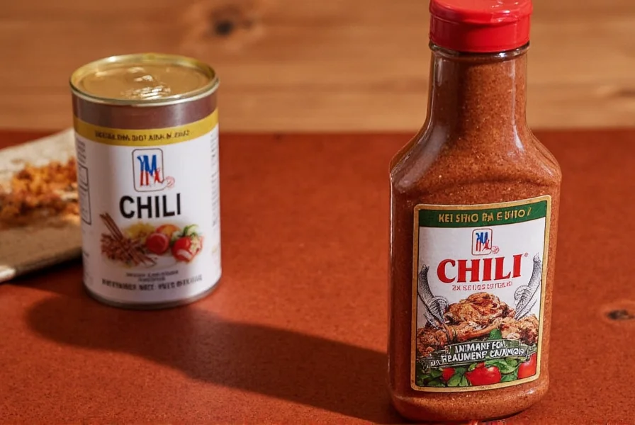 Chili Simmering on Stove