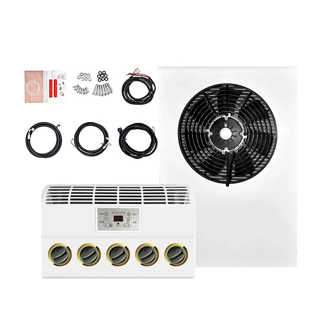 

Car Conditioning System Parking Air Conditioner 12v DC Van Truck Parking Cooler Air Conditioner