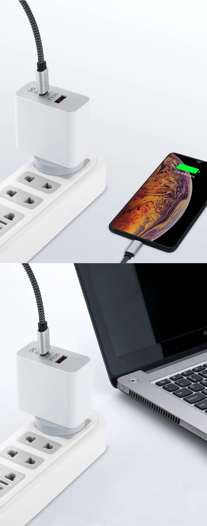 Charger Adapter Wall Power Travel Adaptor 3 Port 3.0 30w C 45w 20v 2.25a Type Supply Saa Australia Plug With Usb