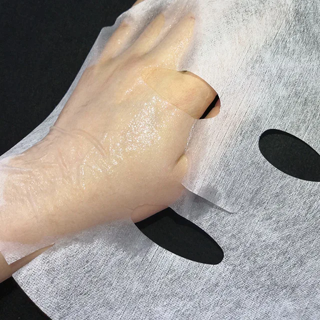 海藻酸纤维口罩美容自然干爽的面部纸口罩厂家