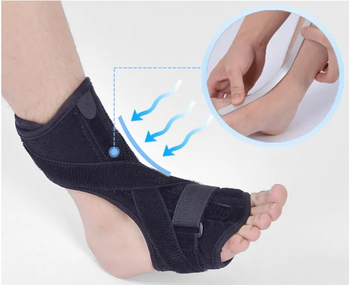 GRW Plantar Fasciitis Night Splint Soft Stretching Brace