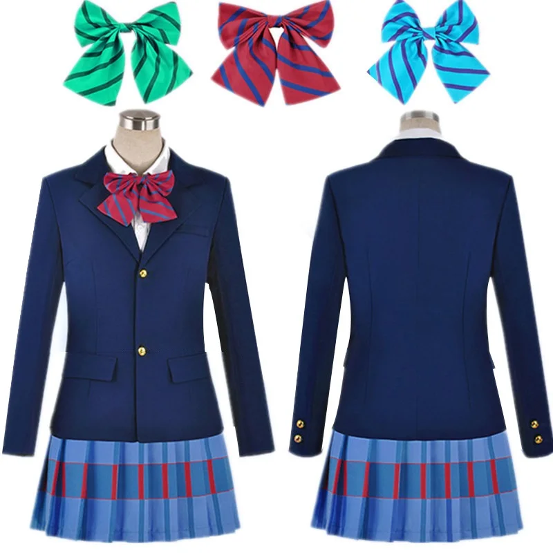 

Anime Lovelive Love Live Cosplay Costume Kousaka Honoka Minami Kotori Ayase Eli Tojo Nozomi Nishikino Maki School Uniform