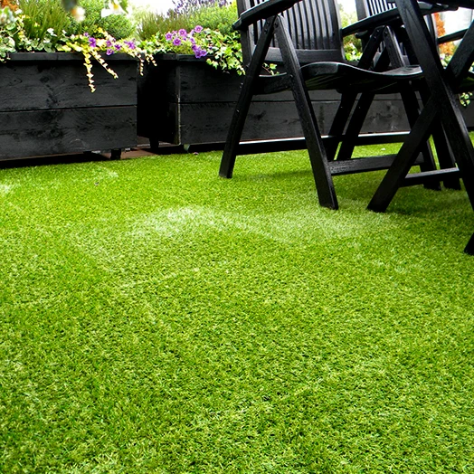 

25mm High quality easy installation interlocking artificial grass turf tile