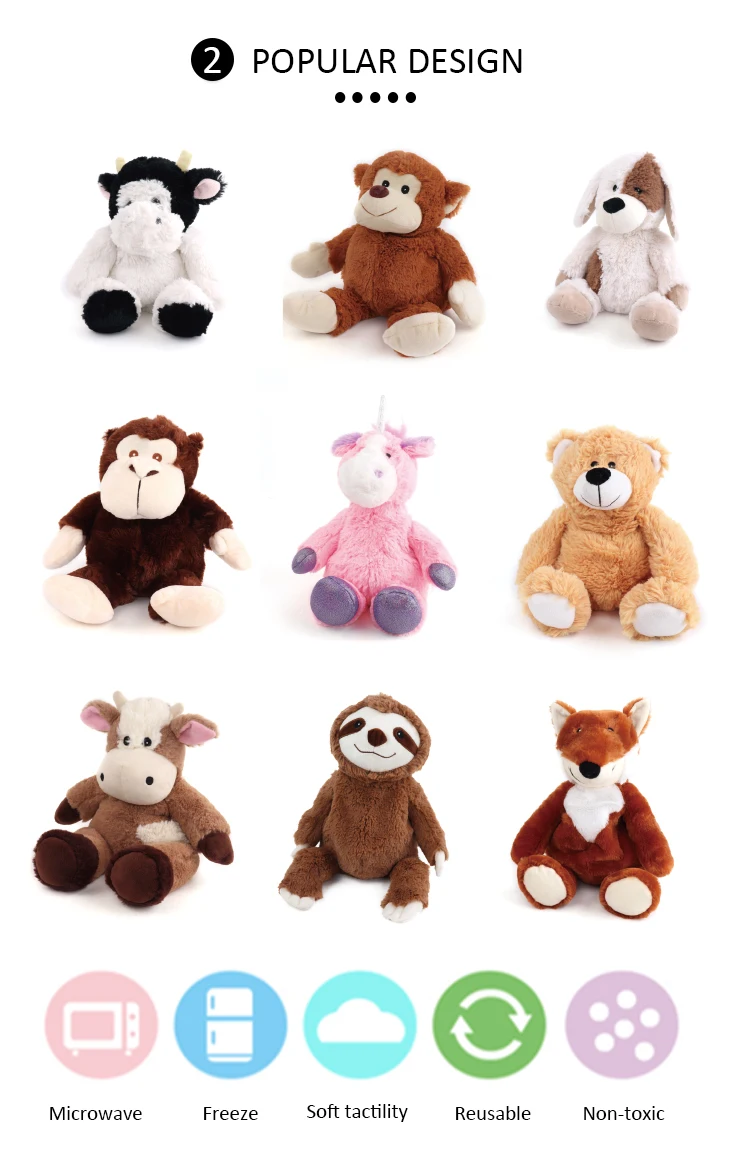 heated stuffed animals