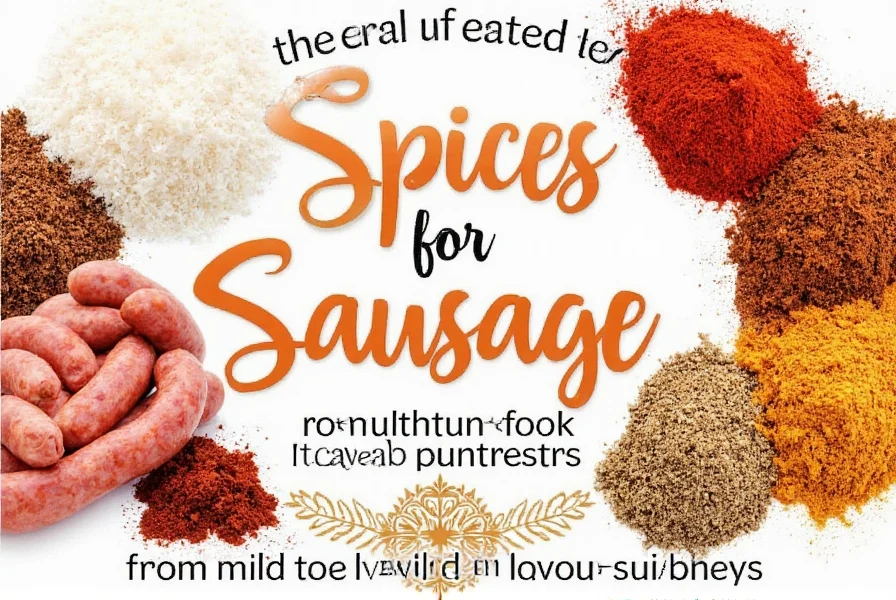 Herbs and spices for sausage