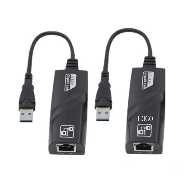 

High quality USB 3.0 to Ethernet RJ45 LAN 10/100/ Mbps Network Adapter for Desktop PC and Laptop and Notebook, Black,oem