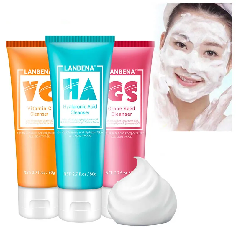 

Organic Face Cleanser Moisturizing Anti Wrinkle Foaming Face Wash