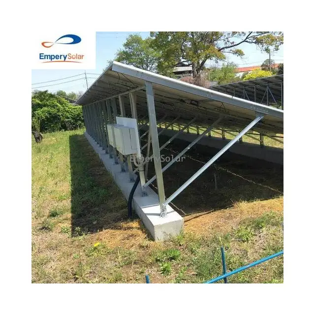 Solar Commercial Farm Ground Mounting System-Optimized C-Type Steel Hot-Dip Galvanized Ground Rack AS/NZ1170.2 Standard
