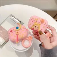 

3D Cute Luna Sailor Moon Air Pods For Airpods 1 2 Pro Rubber Case