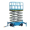 Foldable hand trolley mini scissor lift folding scissor lift with extension platform