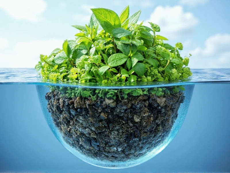 Earth and water combining into plant element in Infinite Craft