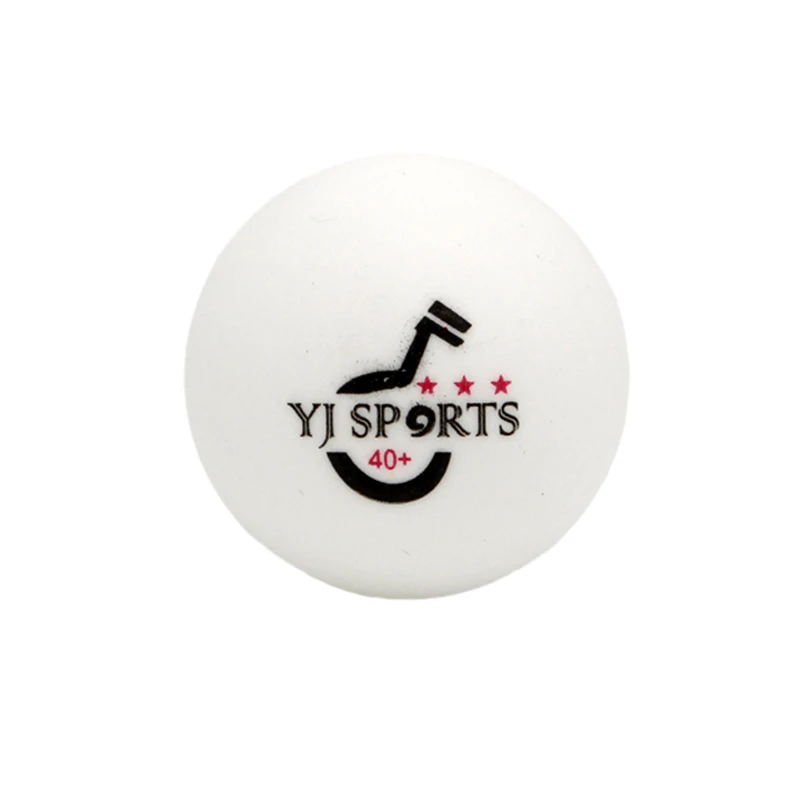

YJ yunjia white plastic durable ABS 40+ seamed table tennis ball club training wholesale Premium 3 star ping pong balls