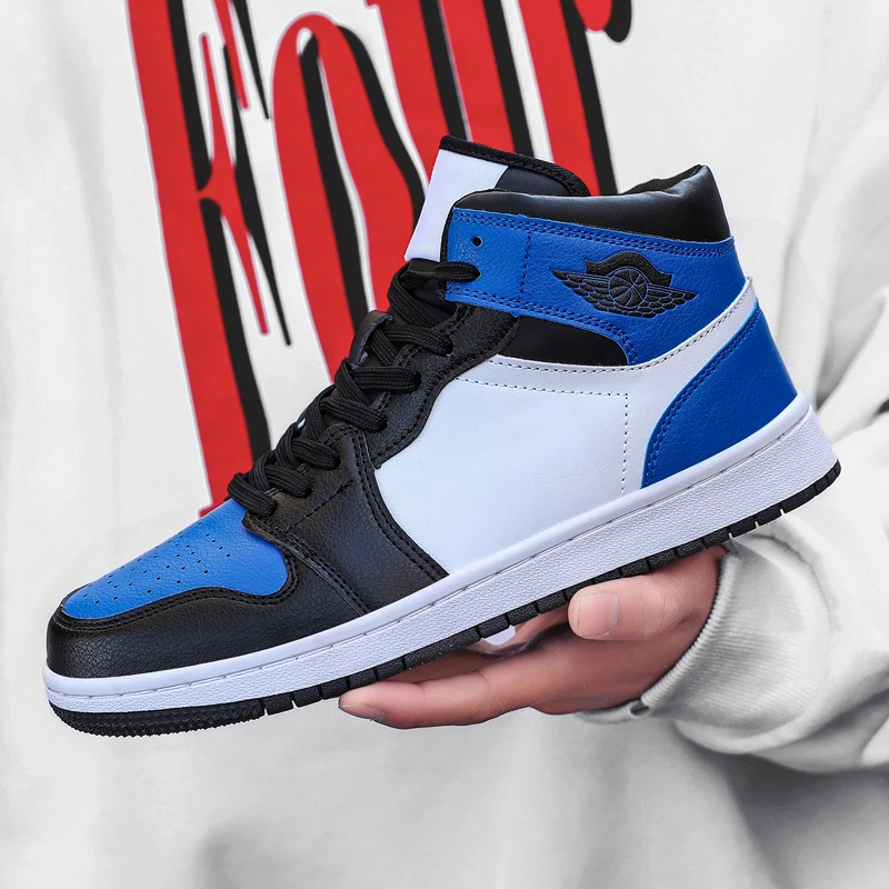 

High Quality AJ 1 Men Women Chicago sneakers black toe leather Chicago Basketball Shoes for men