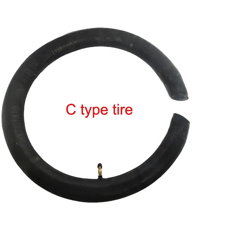 

16*2.125 e-bike mixed butyl inner tube 16 inches c-type inner tube, Black