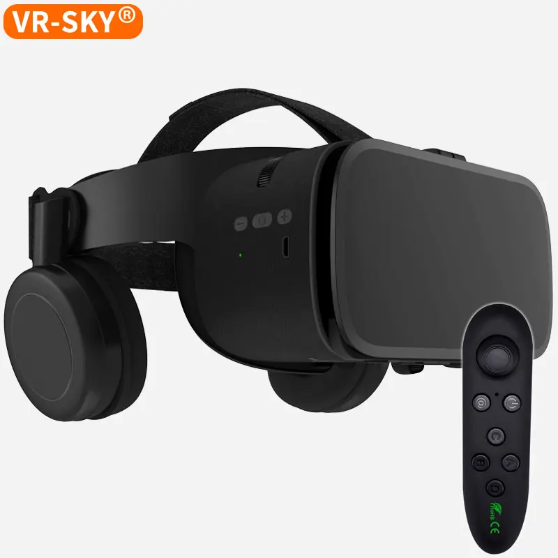 

virtual reality headset 3d vr glasses virtual reality 3d vr glasses box with headphone for sale