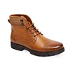 Top fashion trendy style pure leather dr martens boots men low price