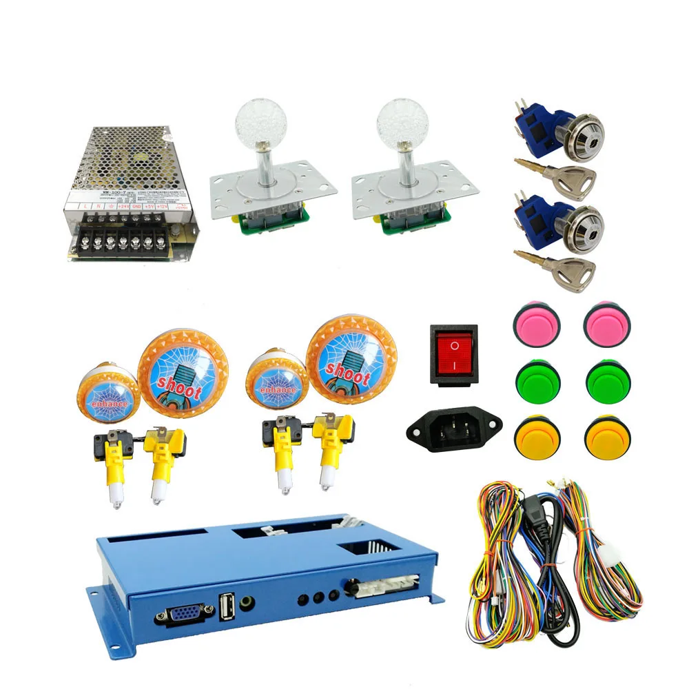 

2 Players fishing Game DIY Kit 28 in 1 Game board fish hunter game board