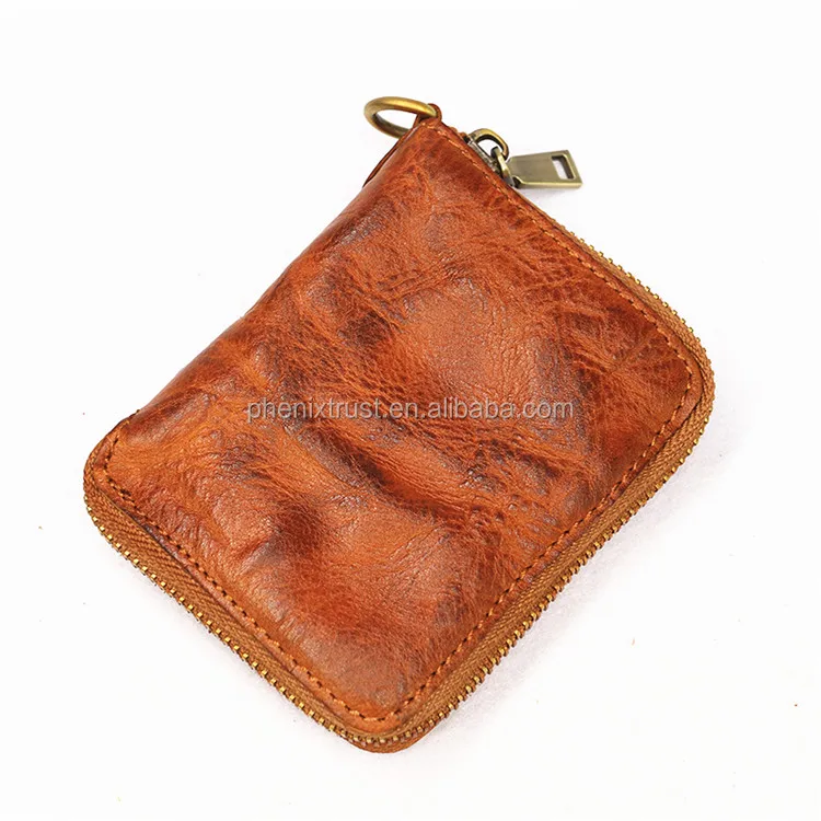 Zip Card Holder, Leather & Paper Gifts