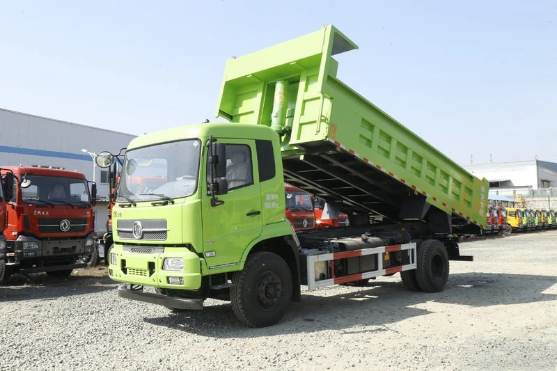 中国16吨卡车尺寸6轮10立方米自卸车出售