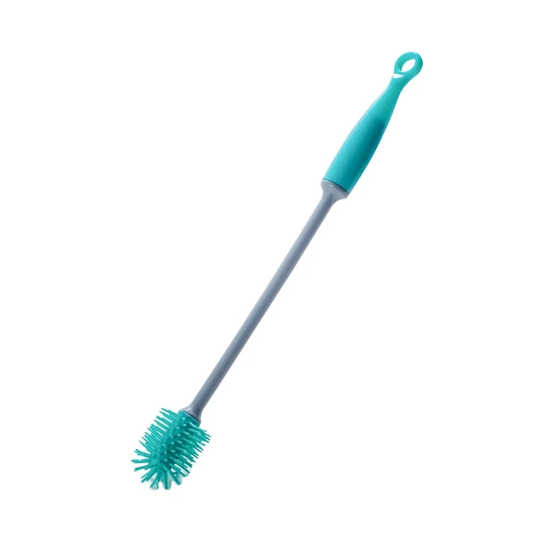 

Masthome Soft TPR heat resistance Cup silicone baby bottle cleaning brush