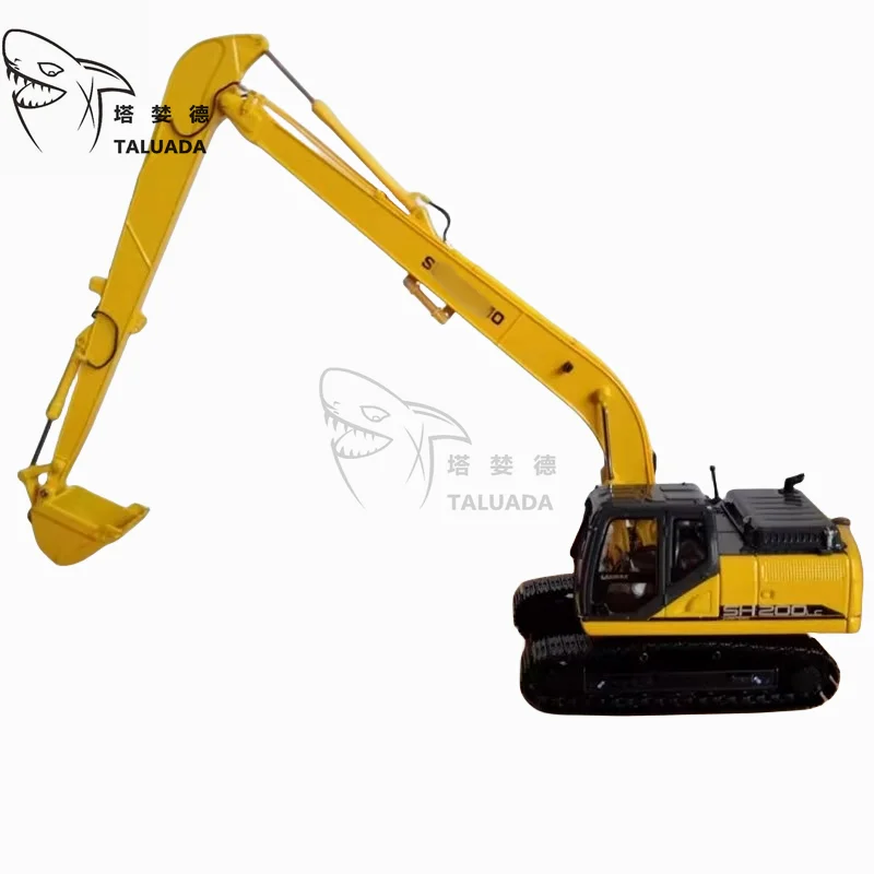 

TALUADA Alloy 1:50 Scale Model SH200LC 6LR Extended Arm Hand Excavator Model Toy