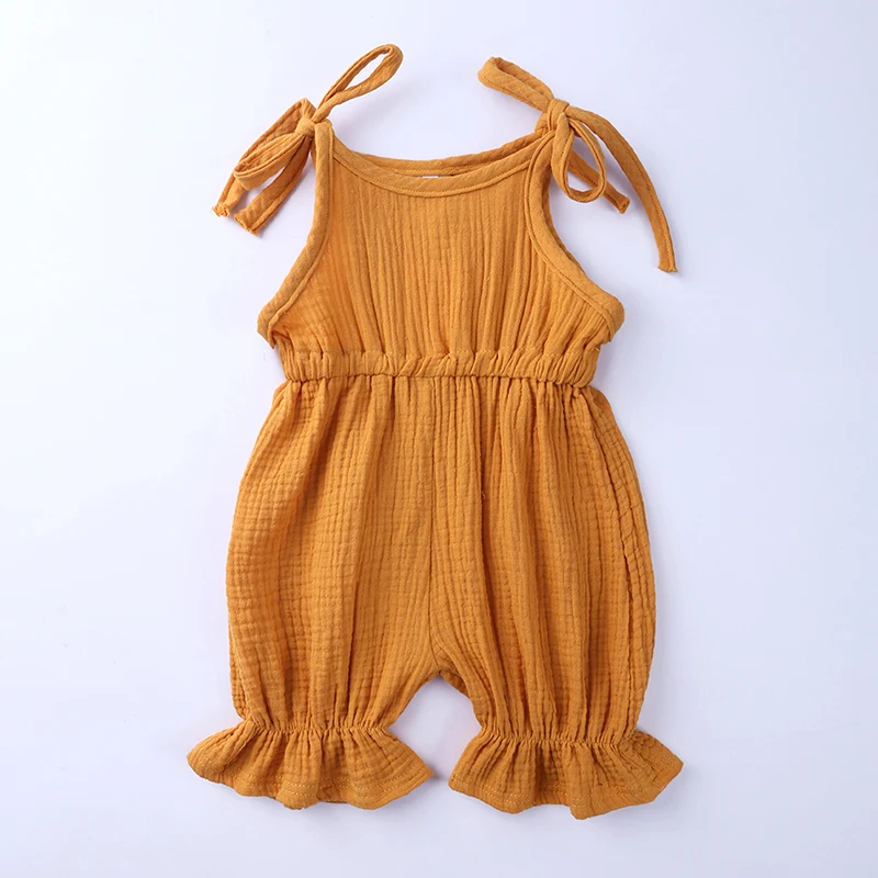 
fashionable baby girl clothing summer romper 