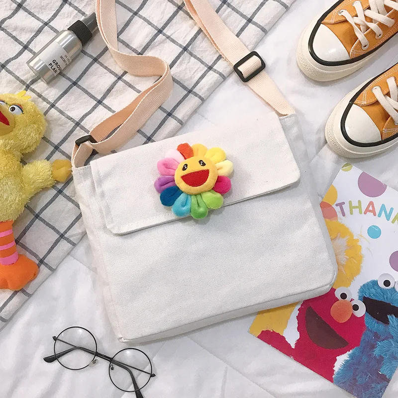 

Wholesale promotional eco small canvas zipper bag