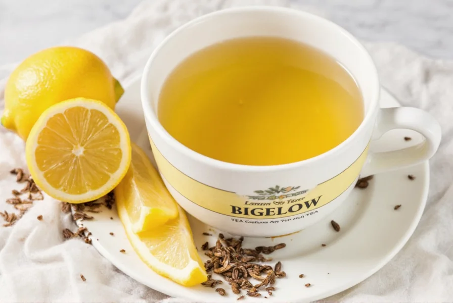 bigelow lemon ginger tea