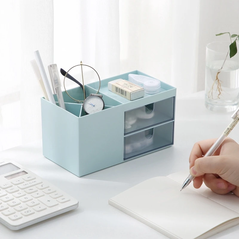 

Desktop Storage Box Simple Drawer Office Student Storage Organiser Box