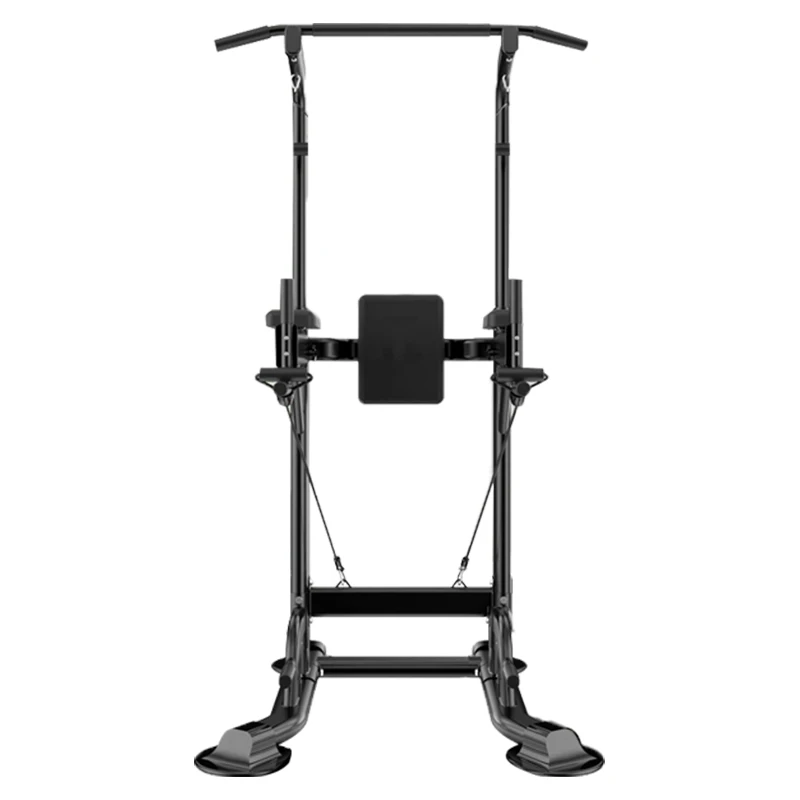 

SD-301 New Arrival Home Gym Multifunction Workout Dip Pull Up Bar Station Fit Power Tower, Black