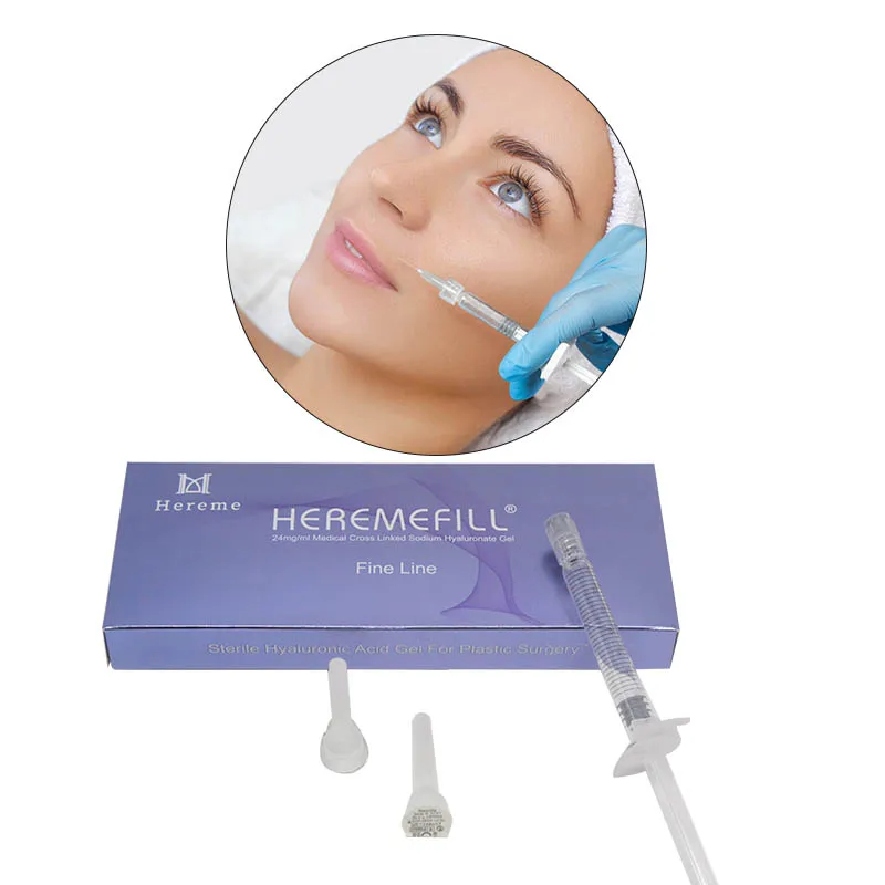 

anti-wrinkling 2ml dermal cross linked dermal hyaluronic acid facial filler