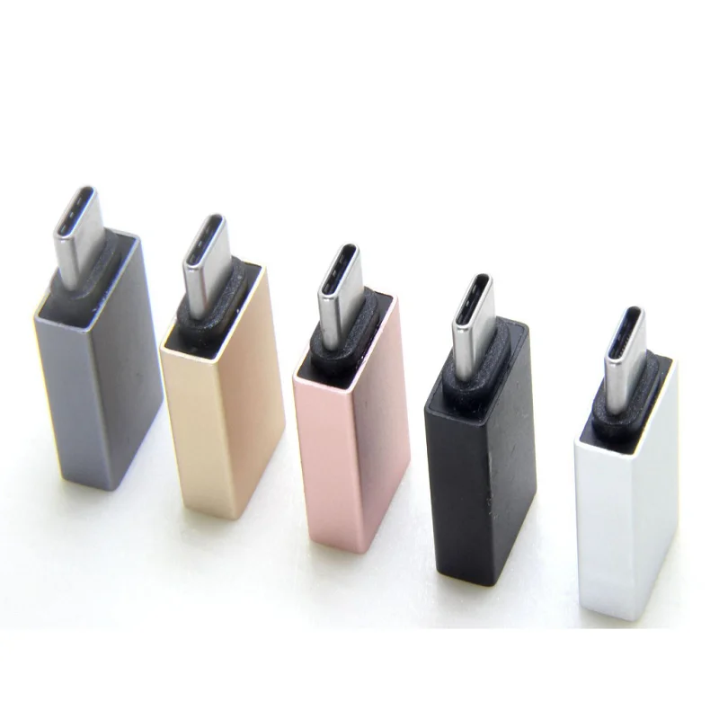 

China metal usb c usb 3.1 type c to usb 3.0 adapter, Black or oem