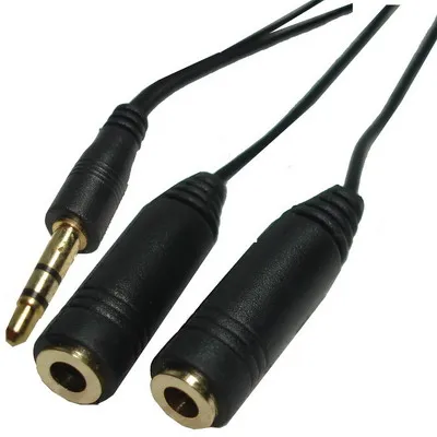 

Dropshipping Wholesale 3.5mm Male to Dual 3.5mm Female Earphone Splitter Adapter