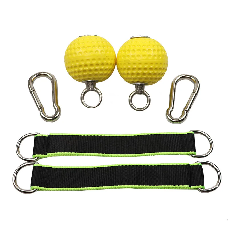 

Climbing Pull Up Equipment Fitness Cannonball Hold Grips Grip Strength Ball Power Wrist Ball For Finger, Forearm, Biceps, Yellow & custom gren blue other color
