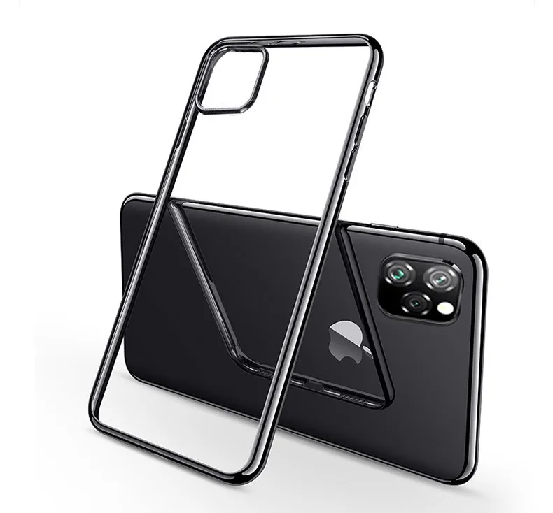 

Hot Sale 3D Laser Plating Soft TPU&TPE Phone Case Shockproof Case for iPhone 11/11 Pro/ 11 Pro Max