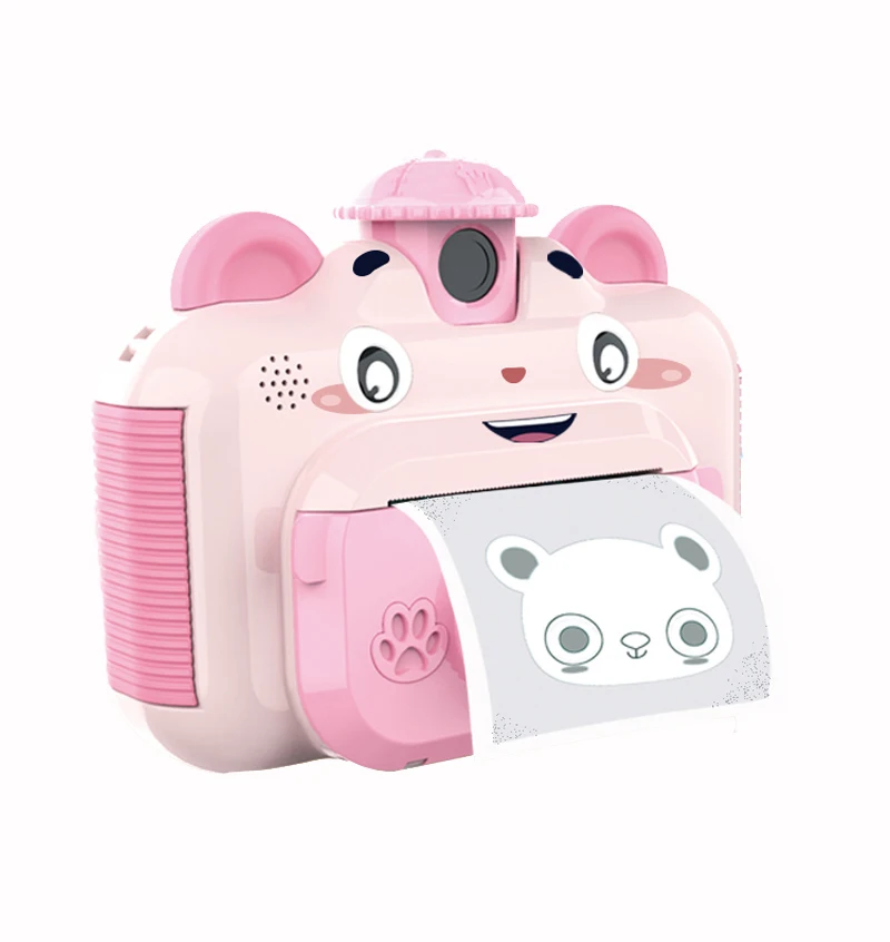 

Kids Instant Print Camera For Baby Boys girls 1080p HD Mini Camera With Thermal Photo Paper Toys Digital Camera Gifts toys B1, As photo