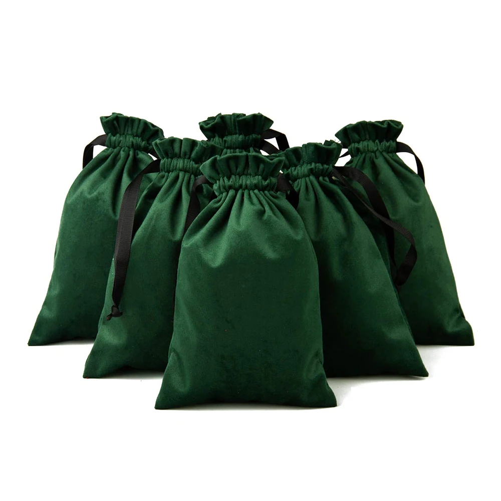 

Velvet Bags 10*7 cm for Cards, Game Pieces, Jewelry, Wedding Party Gift Wrap - Forest Green, Black, blue, green, grey, pink, white, yellow, etc