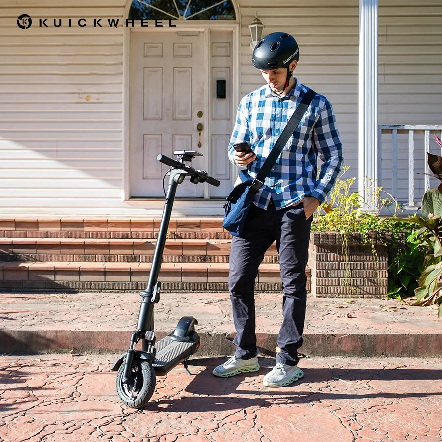 

EU Warehouse Free shipping Kuickwheel S1-C PRO Adult Folding NFC Unlocking Electric Scooter 500W High Power