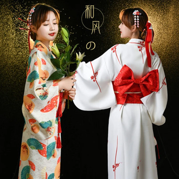 

Japanese anime cos woman Japanese style dress god girl Japanese traditional kimono, Picture shows