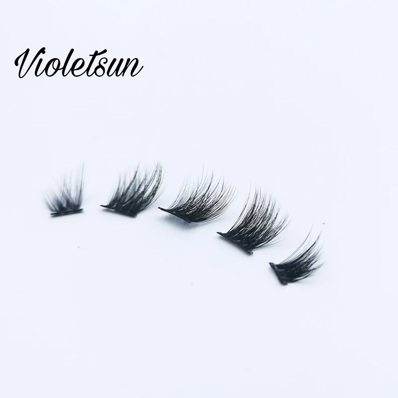 

Hot Selling Pre-Cut DIY Segment Lashes 3D Mink Eyelashes Hand Made clusters Eyelash