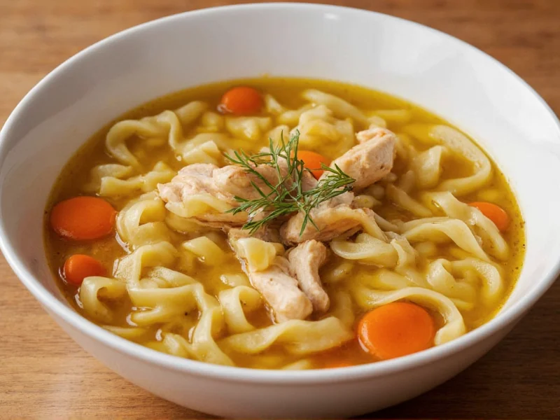 Jamie Oliver's Authentic Chicken Noodle Soup Recipe