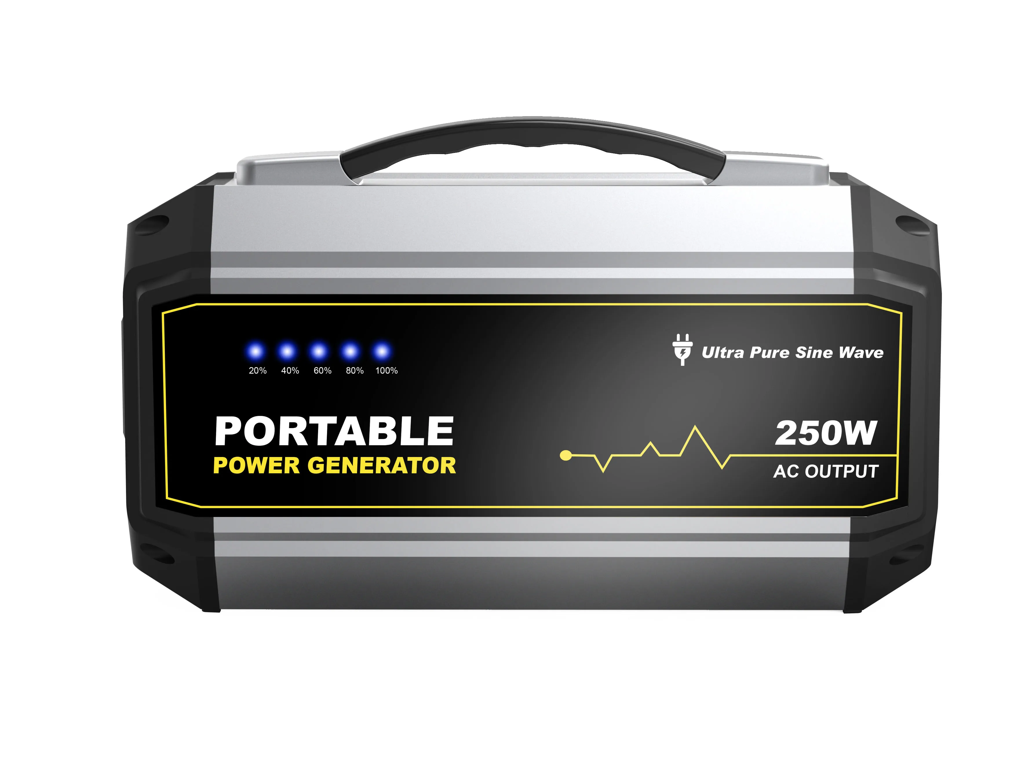 
Max power 300W portable camping solar power inverter generator supply power station for electric appliance 