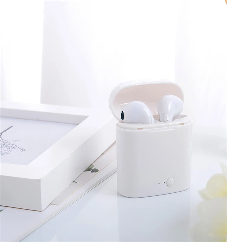 2019 For Apple Air TWS i7 i7s TWS Pods Mini Wireless Bluetooth Earbuds Earbud Earphones Earphone & Headphone Headphones - ANKUX.COM